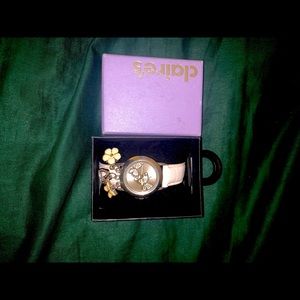 Clairs Butterfly Charm Watch Never Been Used